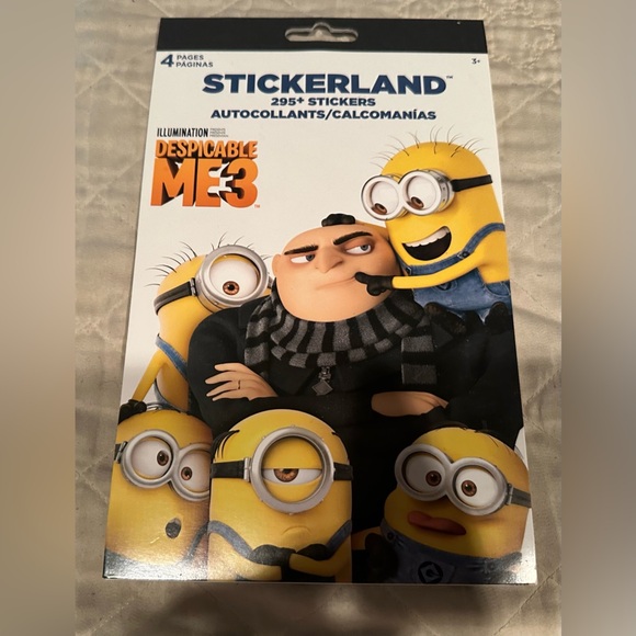 Other | Stickerland Desicable Me3 A Few Stickers Used See Pictures ...